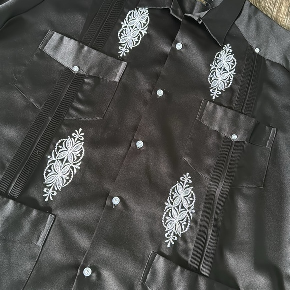 D’ MEJÍA COPACABANA MEN GUAYABERA,  SIZE 46, USA 12 - Picture 6 of 14